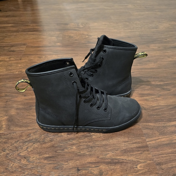 Dr. Martens Shoes - Doc Martin Black High-Top Shoes